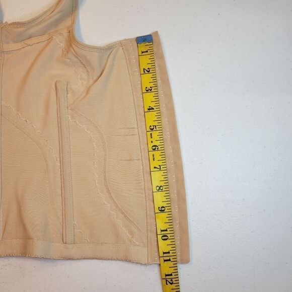 Nude/ Tan Underbust Shapewear with Front Closure Plus Size 2X - Picture 15 of 16